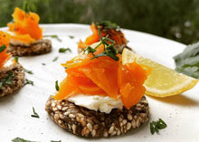 Load image into Gallery viewer, Uproot Food - Smoked Not Salmon 130g (COLD)