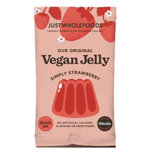 Load image into Gallery viewer, Just Wholefoods Jelly Crystals - Strawberry 85g