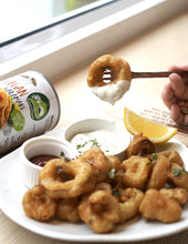 Load image into Gallery viewer, Nature's Charm - Vegan Calamari 425g