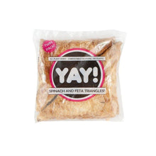 Load image into Gallery viewer, Yay Foods - Spinach and Feta Triangle Twin Pack 170g (COLD