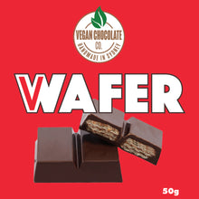 Load image into Gallery viewer, Vegan Chocolate Co - V Wafer 50g
