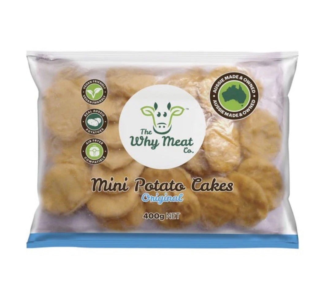 The Why Meat Co - Mini Potato Cakes - Original 400g (COLD)