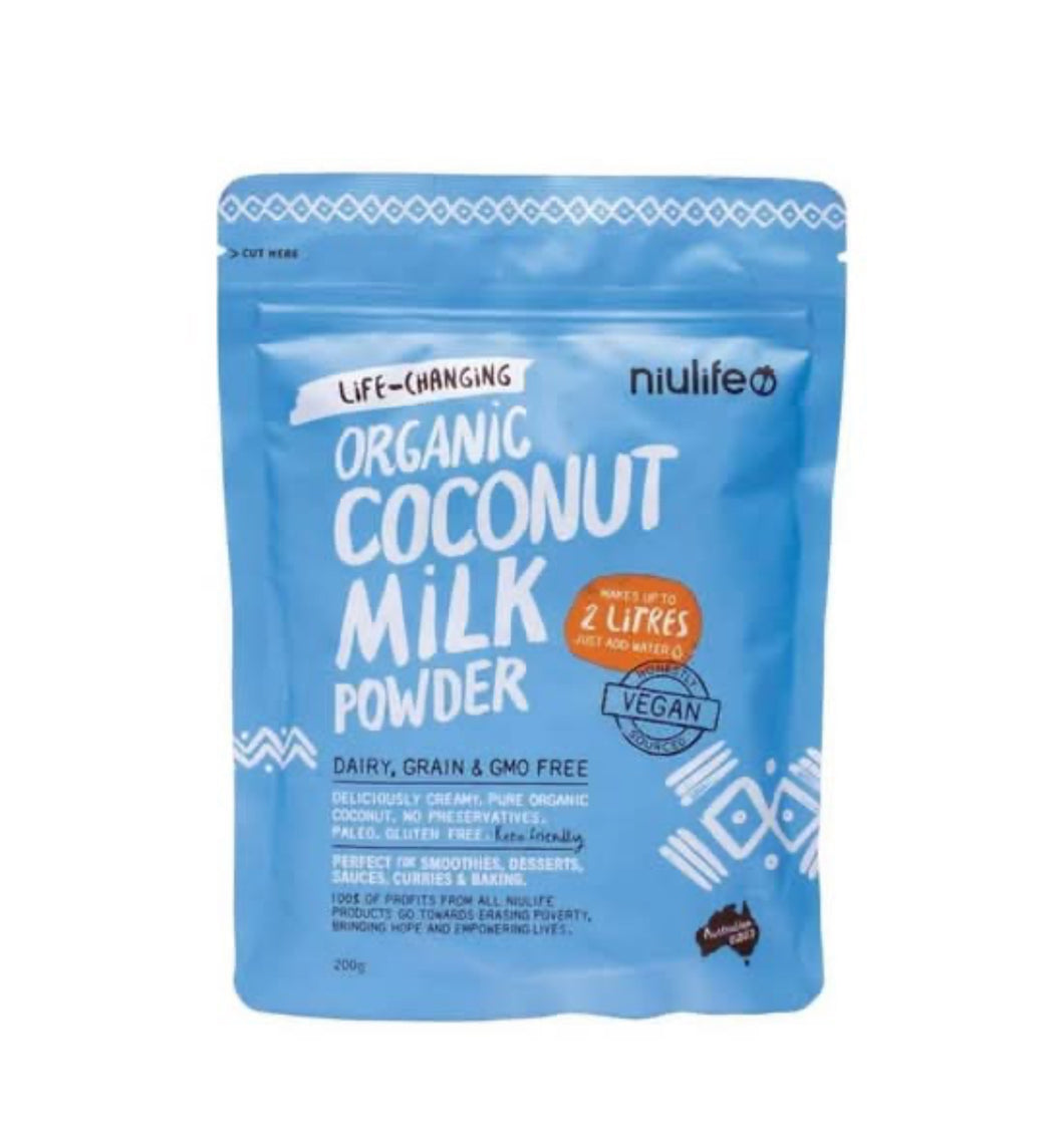 Niulife - Organic Coconut Milk
Powder 200g