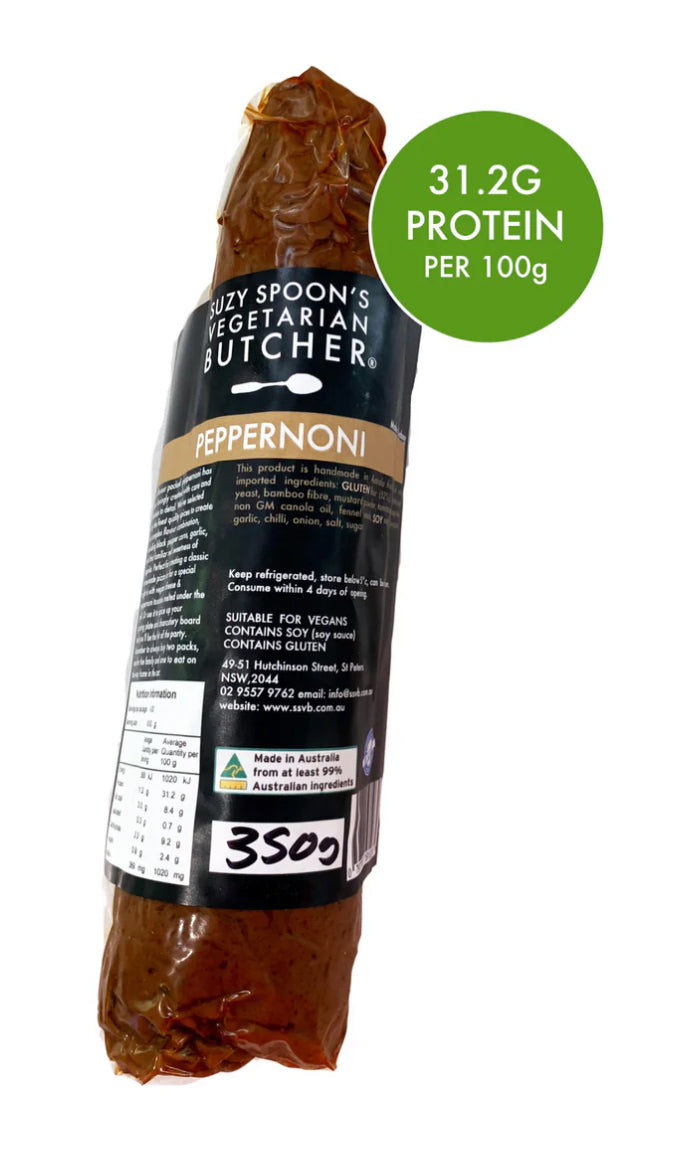 Suzy Spoons - Pepperoni Log 350g (COLD)