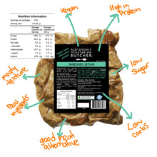 Load image into Gallery viewer, Suzy Spoons - Shredded Vegan Chicken 400g (COLD)
