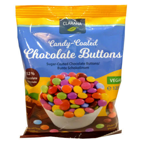 Clarana - Candy Coated Chocolate Buttons 125g