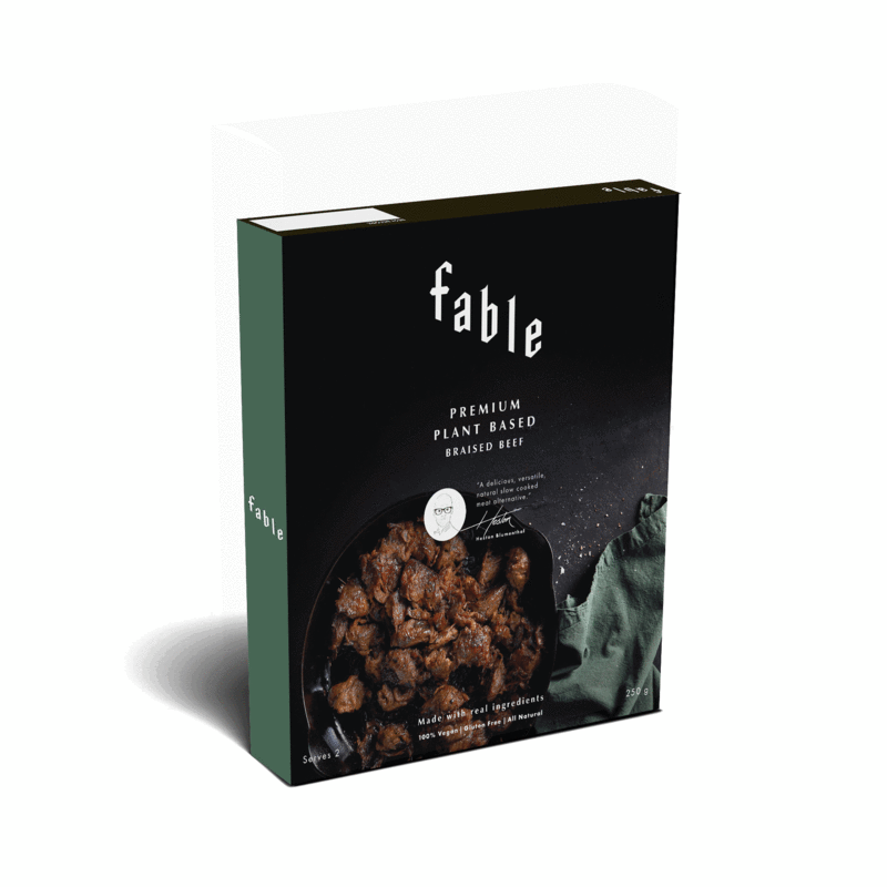Fable Food Co - Plant Based Braised Beef 250g