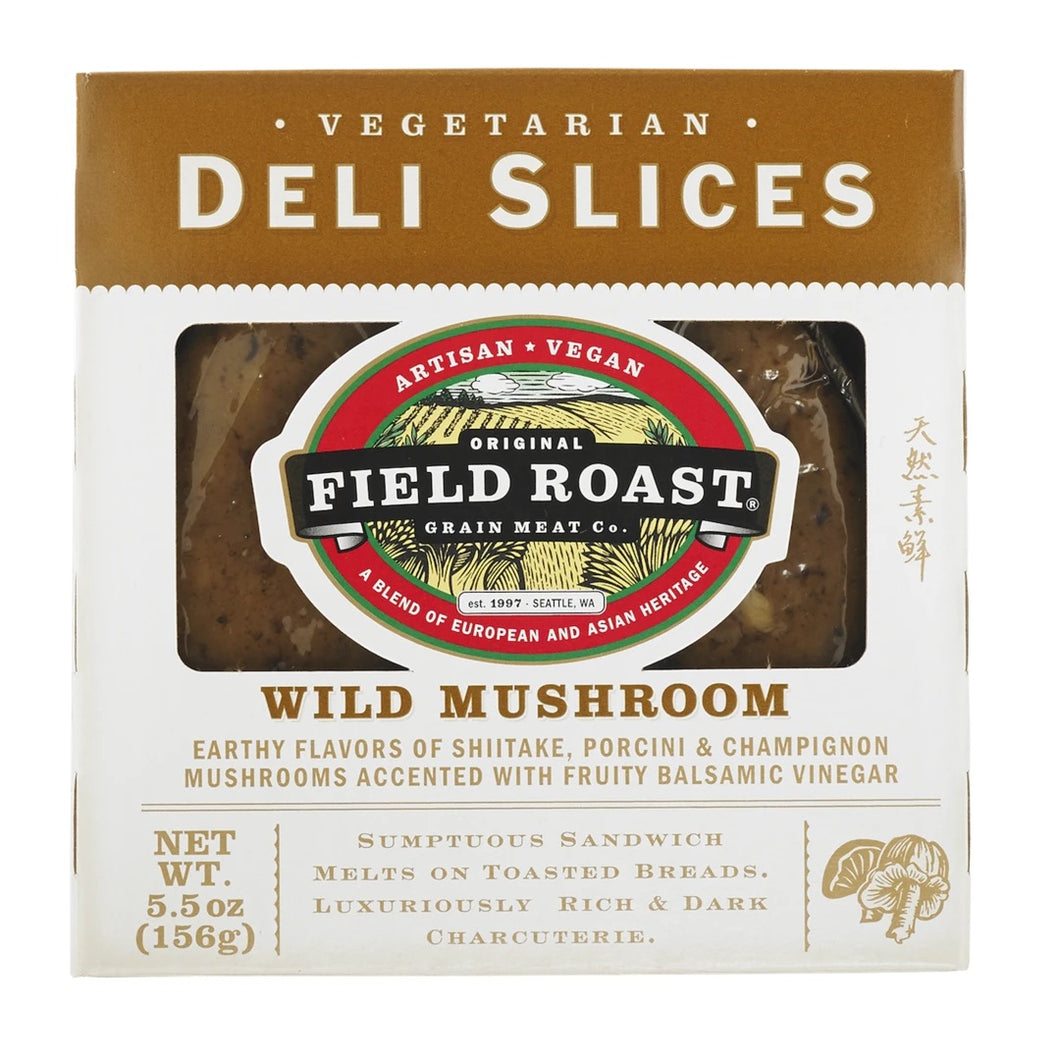 Field Roast - Wild Mushroom Deli Slices 156g (COLD)