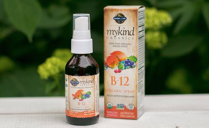 Mykind Organics - Vitamin B12 Organic Spray - Raspberry 58ml