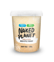 Load image into Gallery viewer, Naked Planet - Dairy Free Greek Style Vanilla Bean Yoghurt 500g (COLD)
