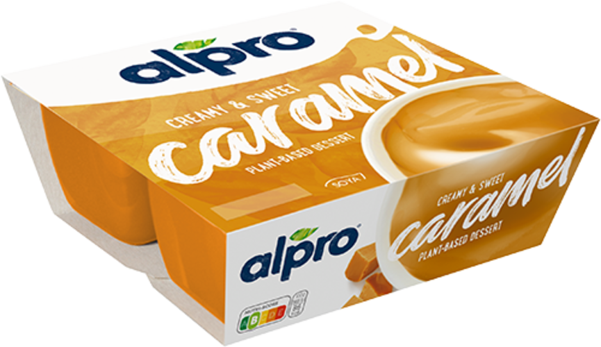 Alpro - Sweet and Creamy Caramel Dessert 4x125g