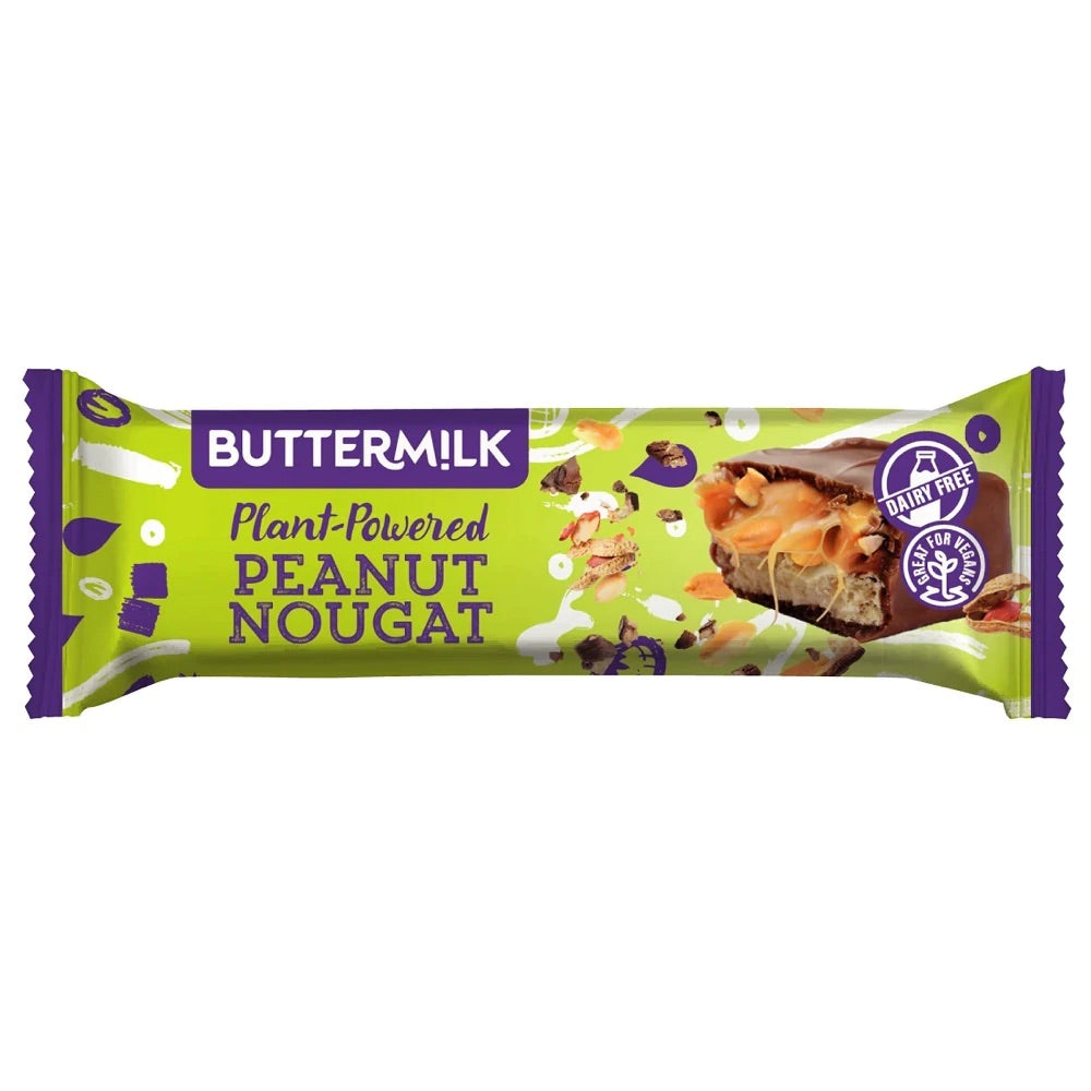 Buttermilk - Peanut Nougat Chocolate Bar 50g