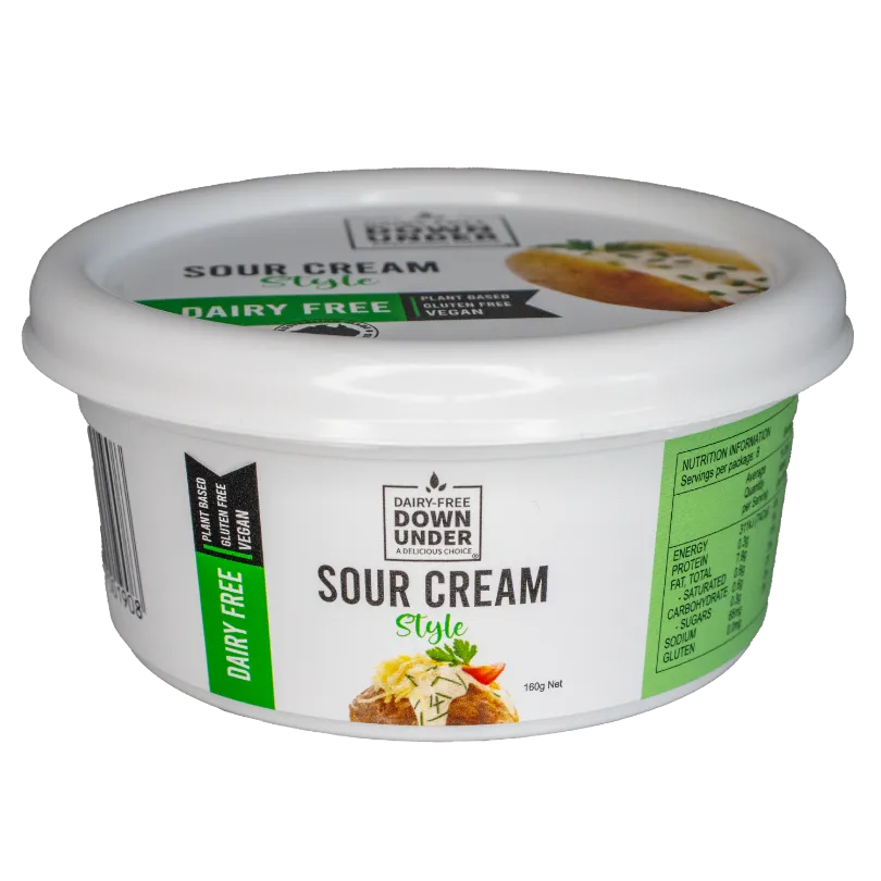 Dairy Free Down Under - Sour Cream Style 160g (COLD)