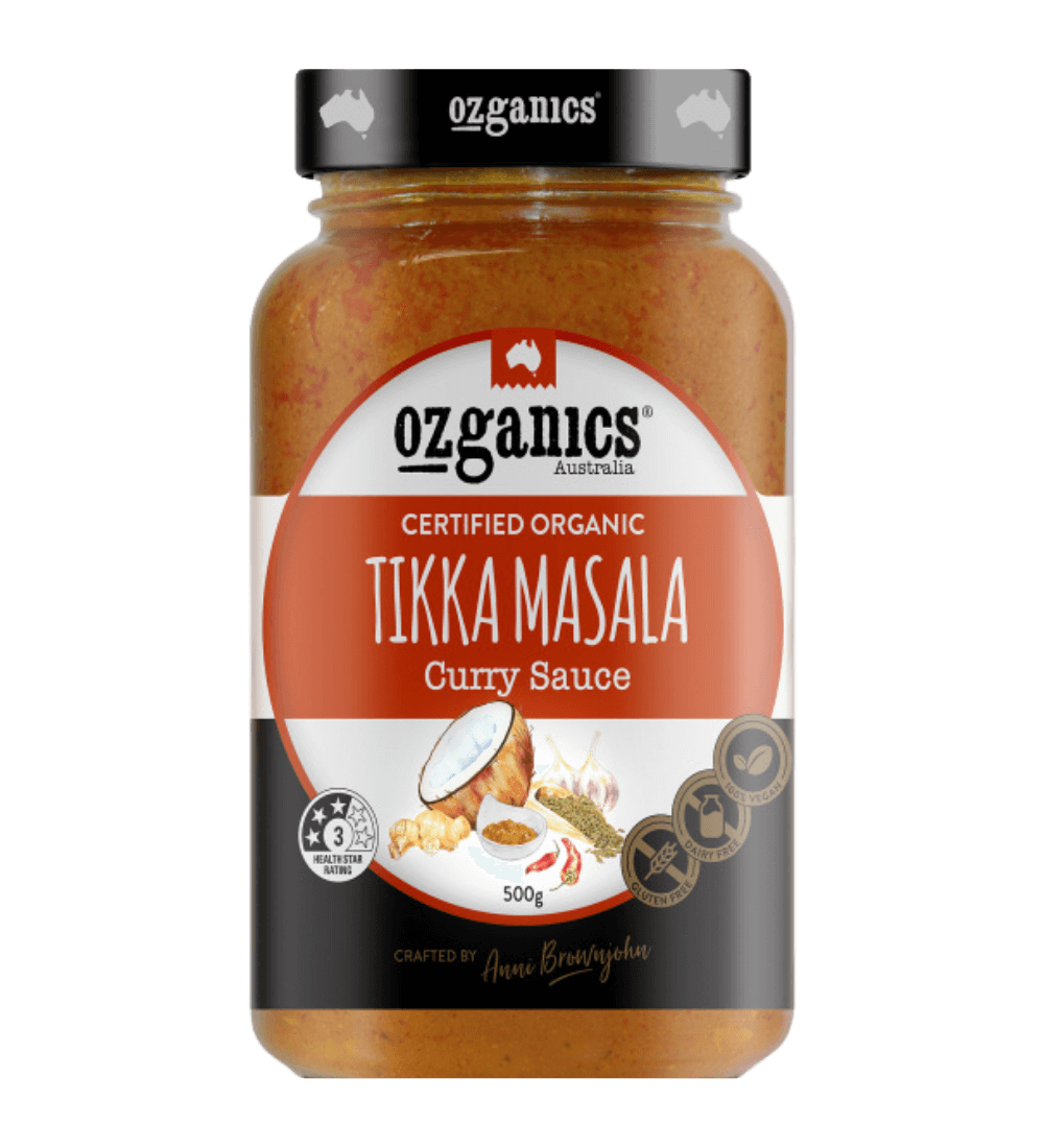 Ozganics - Organic Tikka Masala Curry Sauce 500g