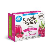 Load image into Gallery viewer, Simply Delish - Rasberry Flavour Jel dessert 20g
