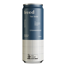 Load image into Gallery viewer, Freed - Tea Soda with Blueberry &amp; Lemon 330ml
