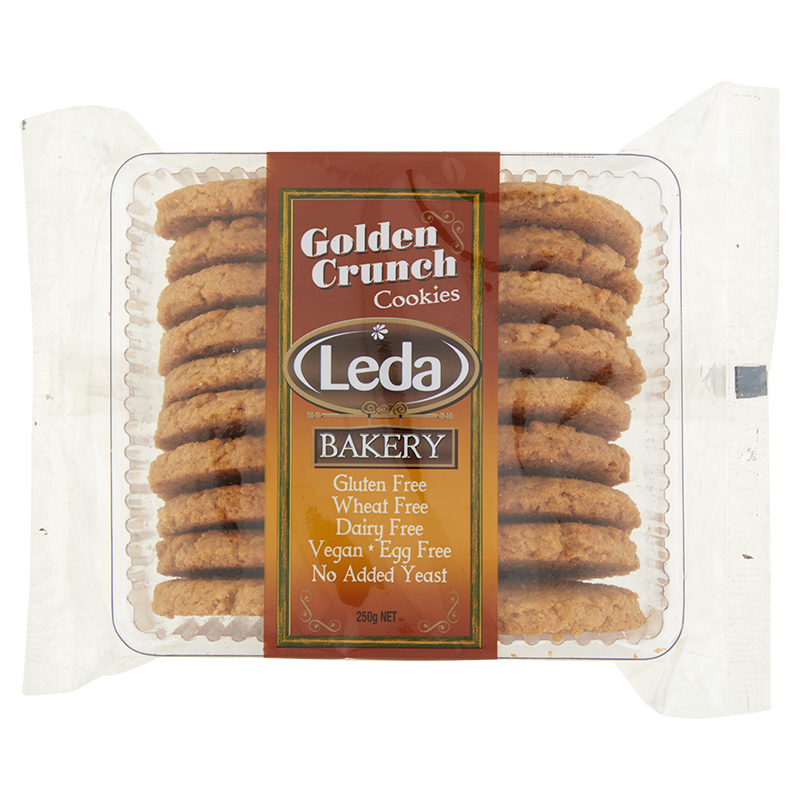 Leda - Golden Crunch Cookies 250g