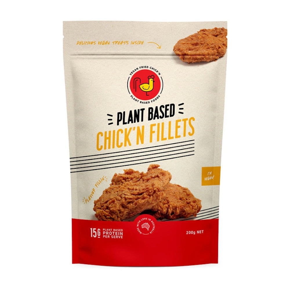 Vegan Fried Chick'n - Chick’n Fillets 200g (COLD)