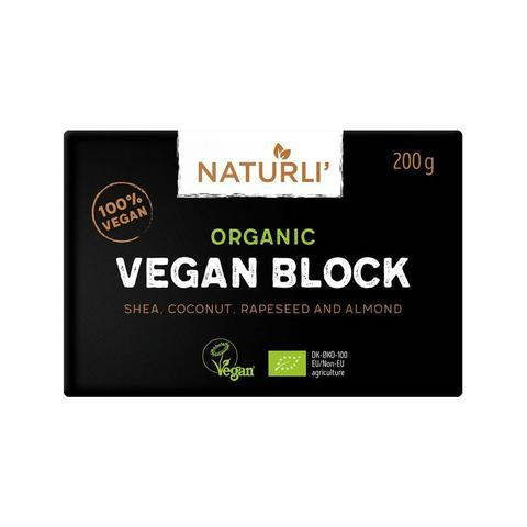 Naturli - Organic Vegan Block Butter 200g (COLD)