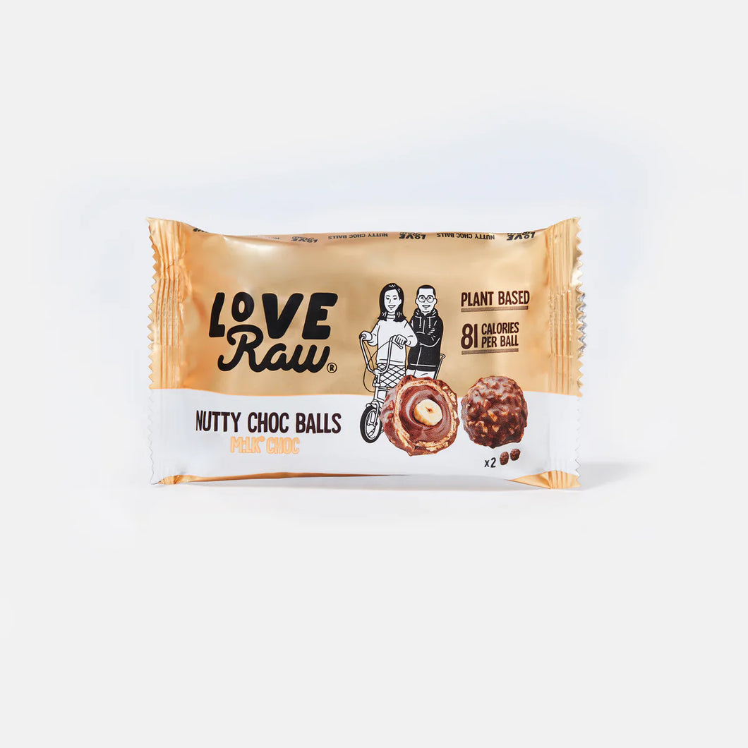 Love Raw - Mylk Nutty Choc Balls 2 Pack 28g