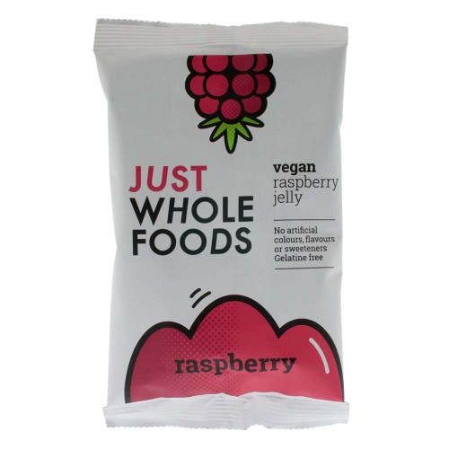 Just WholeFoods Jelly Crystals - Raspberry 85g